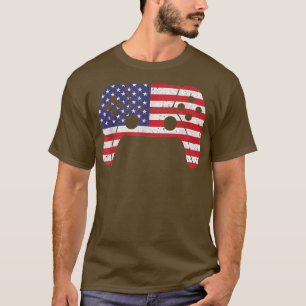 4 juli Video Game Gamer Kinder Boys Mannen VS T-shirt