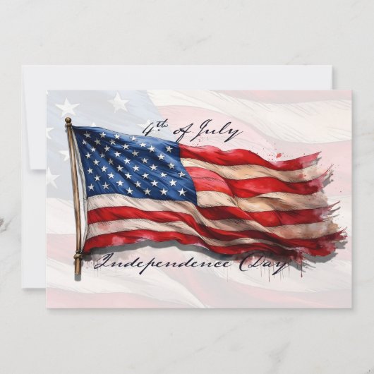 4 juli – Vier het met de Amerikaanse vlag (Voorkant)