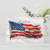 4 juli – Vier het met de Amerikaanse vlag (Staand voorkant)