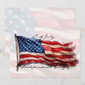 4 juli – Vier het met de Amerikaanse vlag (Voorkant / Achterkant)