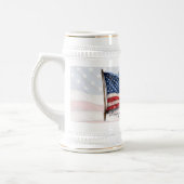 4 juli – Vier het met de Amerikaanse vlag Bierpul (Links)