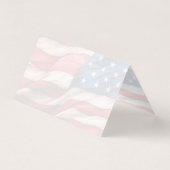 4 juli – Vier het met de Amerikaanse vlag Kaart (Achterkant)
