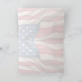 4 juli – Vier het met de VS-vlag Kaart (Binnen)