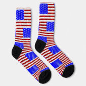 4 juli-viering - Amerikaanse vlag  Sokken (Rechts)