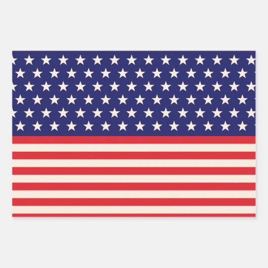 4 juli viering inpakpapier vel (Voorkant)