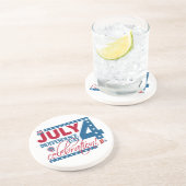 4 JULI Viering onderzetter (Zijkant)