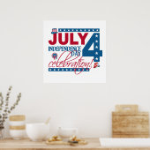 4 JULI Viering poster (Keuken)