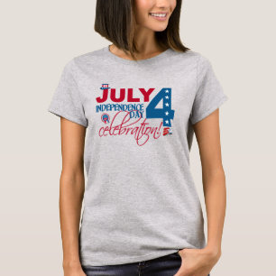 4 JULI Viering shirt, dubbelzijdig T-shirt