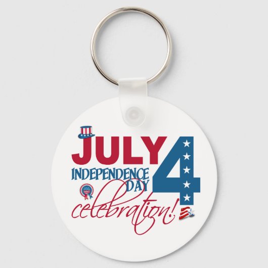 4 JULI Viering sleutelhanger (Voorkant)