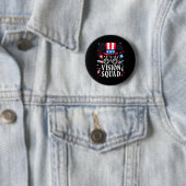 4 juli Vision Squad Optometrie Optician Optome Ronde Button 5,7 Cm (In situ)