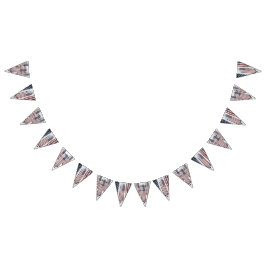 4 juli vlag Custom bunting banner Driehoek