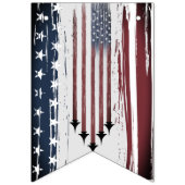 4 juli vlag Custom bunting banner swallowtail (Tweede vlag)