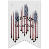 4 juli vlag Custom bunting banner swallowtail (Eerste vlag)