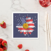 4 juli Vlag Daisy Servet (Insitu)