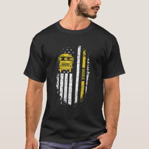 4 juli voor een patriottische eigenaar van de huid t-shirt