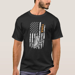4 juli voor een patriottische tonijn t-shirt