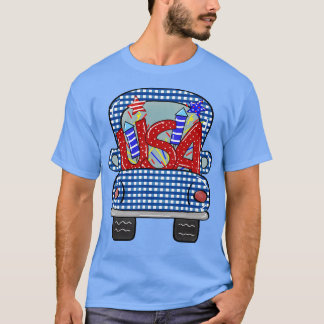 4 JULI VRACHTWAGEN 4 T-SHIRT