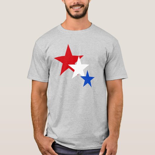 4 juli vrouwen shirt, Star glitter shirt Glitt (Voorkant)