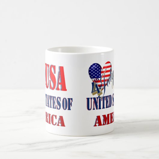 4 juli VS T-Shirt Classic Round Sticker Coff Magische Mok (Center)