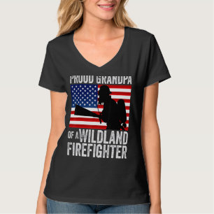 4 juli vs vlag vlag grootvader van een wilde bodem t-shirt