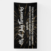 4 juli Vuurwerk Advertentie Banner (Verticaal)