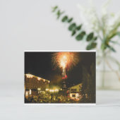 4 juli Vuurwerk Aspen CO Briefkaart (Staand voorkant)