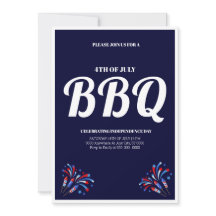 4 juli vuurwerk BBQ-feest