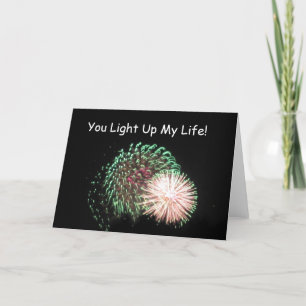4 juli - Vuurwerk, je verlicht mijn leven! Kaart