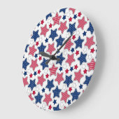 4 juli wandklok (Hoek)