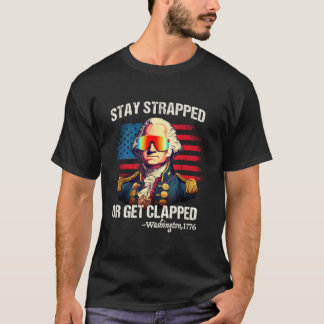4 juli Washington Blijf Gewapend Krijg een Pak Ram T-shirt
