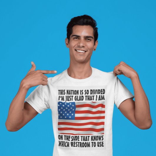 4 JULI WEET WELK TOILET TE GEBRUIKEN T-SHIRT