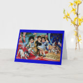 4 juli Wenskaart 7 Kaart (Gele Bloem)