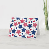 4 juli Wenskaart (blanco) Bedankkaart (Voorkant)