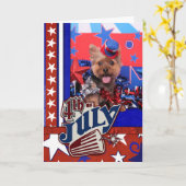 4 juli - Yorkie - Jake Kaart (Gele Bloem)