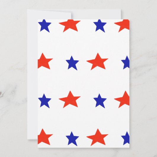 4 juli Zomer BBQ Kaart (Achterkant)