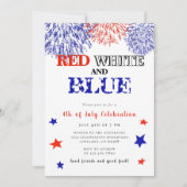 4 juli Zomer BBQ Kaart (Voorkant)