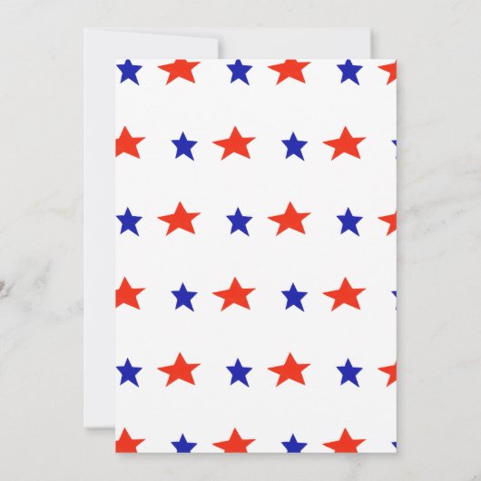 4 juli Zomer BBQ Kaart (Achterkant)