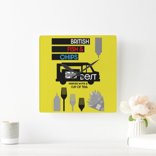 4 juni — Dag van de vissen en de chips Vierkante Klok (Huis)