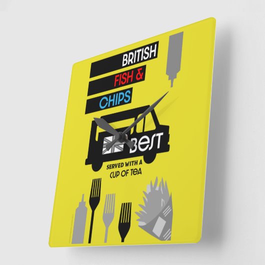 4 juni — Dag van de vissen en de chips Vierkante Klok (Hoek)