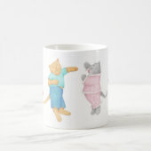 4 KATTEN IN PYJAMA Witte Mok (Center)