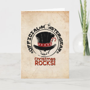 4 kleine Monsters - Andy Holiday Feestdagen Kaart