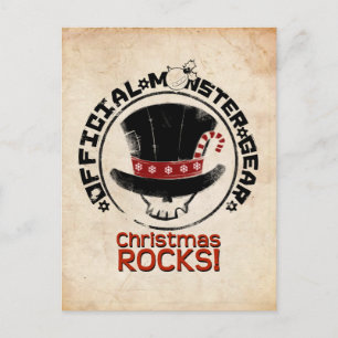 4 kleine Monsters - Andy Holiday Feestdagenkaart