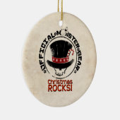 4 Kleine Monsters - Andy Holiday Keramisch Ornament (Rechts)