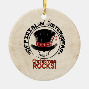 4 Kleine Monsters - Andy Holiday Keramisch Ornament