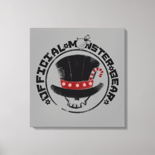 4 Kleine Monsters - Andy Holiday Logo Canvas Afdruk