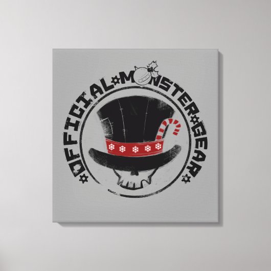 4 Kleine Monsters - Andy Holiday Logo Canvas Afdruk (Voorkant)