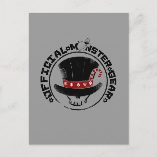 4 kleine Monsters - Andy Holiday Logo Feestdagenkaart (Voorkant)