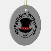 4 Kleine Monsters - Andy Holiday Logo Keramisch Ornament (Rechts)