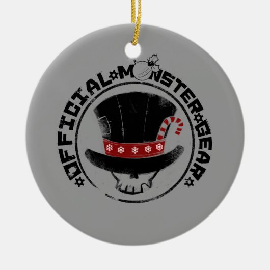 4 Kleine Monsters - Andy Holiday Logo Keramisch Ornament (Voorkant)