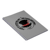 4 Kleine Monsters - Andy Holiday Logo Notitieboek (Rechterzijde)